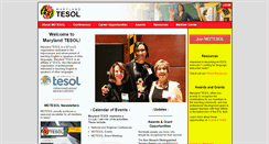 Desktop Screenshot of mdtesol.org